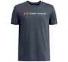 Under Armour Big Boys Logo Wordmark Graphic T-shirt