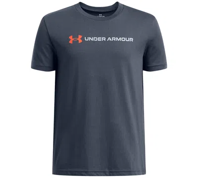 Under Armour Kids' Big Boys Logo Wordmark Graphic T-shirt