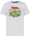 Under Armour Big Boys Short Sleeve Get Soaked Surf T-shirt In White