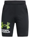 Under Armour Big Boys Tech Moisture-wicking Quick-dry Shorts In Black