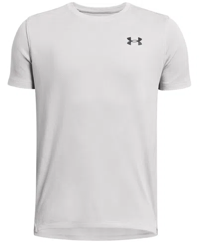 Under Armour Kids' Big Boys Tech Vent Geode Short-sleeve T-shirt In White