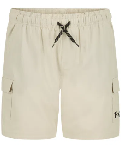 Under Armour Kids' Big Boys' Traverse Cargo Shorts In Neutral