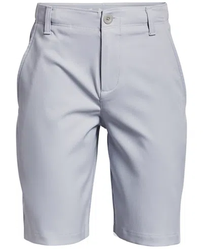 Under Armour Kids' Big Boys Ua Golf Shorts In Mod Gray,halo Gray