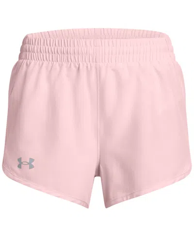 Under Armour Kids' Big Girls Fly-by 3" Shorts