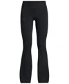 Under Armour Big Girls Motion Flare Pants In Black,jet Gray