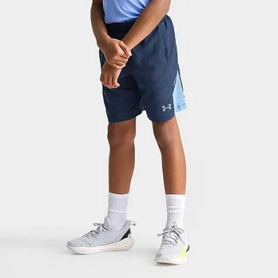 Under Armour Big Kids Ua Tech Hybrid Woven Shorts In Blue