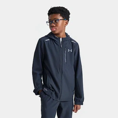 Under Armour Big Kids Vanish Full-zip Jacket In Blue