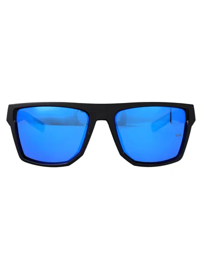 Under Armour Black Blue Acetate Sunglasses