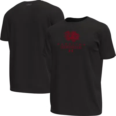 Under Armour Black South Carolina Gamecocks Stack Stretch Performance T-shirt