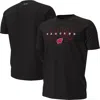 Under Armour Black Wisconsin Badgers Overlay Performance T-shirt In Black