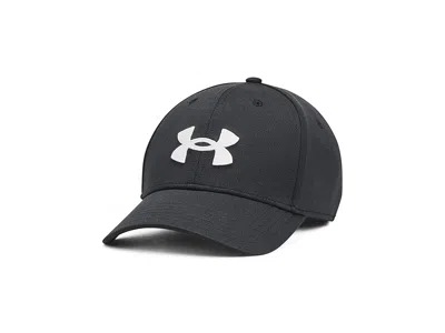 UNDER ARMOUR BLITZING HAT ADJUSTABLE CAPS BLACK/WHITE: ONE SIZE