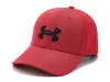 Under Armour Blitzing Hat Adjustable Caps Red/black: One Size In Red