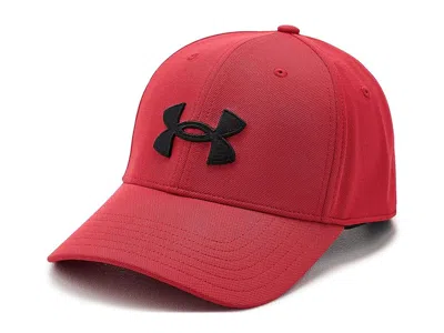 Under Armour Blitzing Hat Adjustable Caps Red/black: One Size