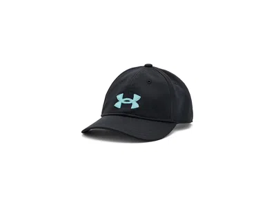 Under Armour Blitzing Hat Adjustable (little Kids/big Kids) Caps Black/blue Haze: One Size