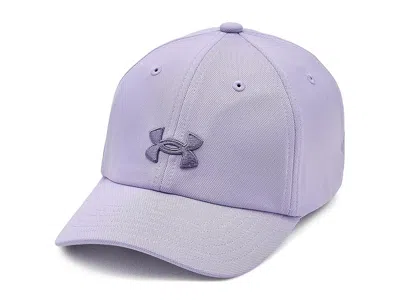 Under Armour Blitzing Hat Adjustable (little Kids/big Kids) Caps Purple Crest/purple Luxe: One Size