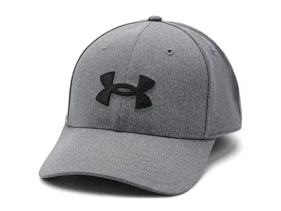 Under Armour Blitzing Hat Caps Black/black: Sm-md In Gray
