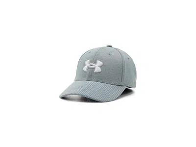 Under Armour Blitzing Hat Caps Clay Green/clay Green/summit White: Md-lg In Gray