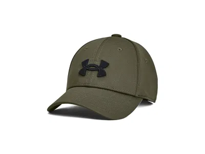 Under Armour Blitzing Hat (little Kids/big Kids) Caps Marine Od Green/black: Md-lg