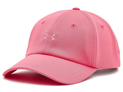 Under Armour Blitzing Low Adjustable Hat Baseball Caps Bittersweet Pink/posh Pink: One Size