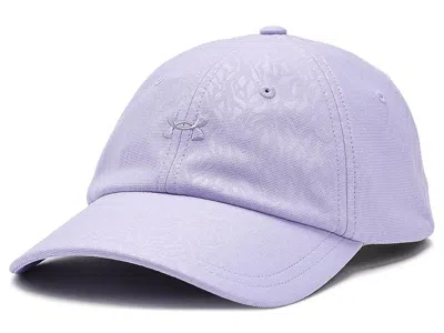 Under Armour Blitzing Low Adjustable Hat Baseball Caps Purple Crest/purple Crest: One Size