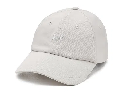 Under Armour Blitzing Low Adjustable Hat Baseball Caps Summit White/white: One Size