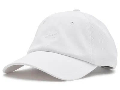 Under Armour Iso-chill Launch Adjustable Hat Caps White/white/reflective: One Size
