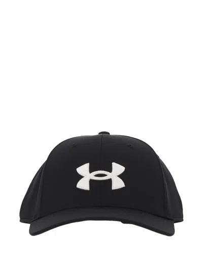 Under Armour Technical Fabric Baseball Cap In Black