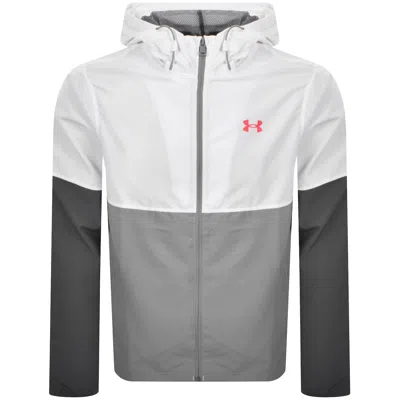 Under Armour Blocked Jacket White In Multi