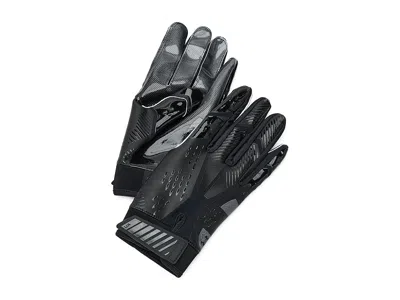 Under Armour Blur Football Gloves Findings Black/black/metallic Gun Metal: Xxxl
