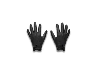 Under Armour Blur Football Gloves (little Kid/big Kid) Athletic Sports Equipment Black/metallic Gun Metal: Small