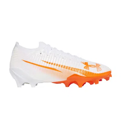 Pre-owned Under Armour Blur Pro 'white Team Orange' | Men's Size 8