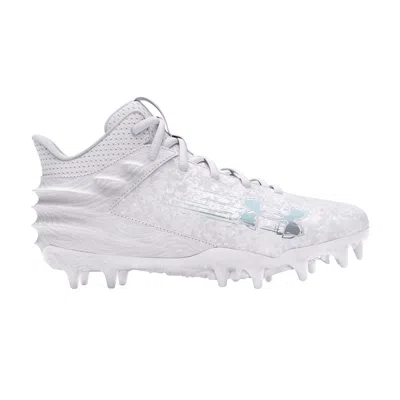 Pre-owned Under Armour Blur Select Mc Gs 'white Metallic Silver' | Kid's Size 4.5