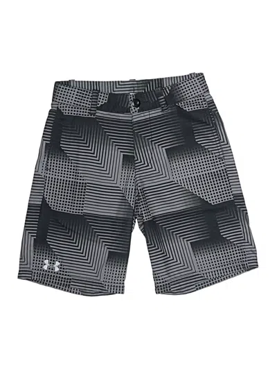 Pre-owned Under Armour Kids' Board Shorts In Black