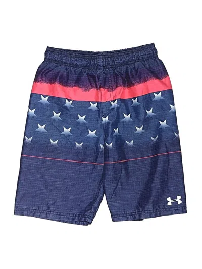 Pre-owned Under Armour Kids' Board Shorts In Blue