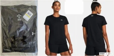 Pre-owned Under Armour Box Of 36 Pcs / Sport Tshirt Women Large In Black