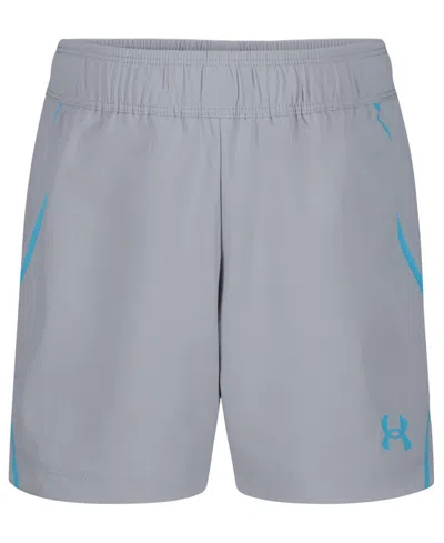 Under Armour Kids' Boys' 2t-7 Reflect Logo Shorts In Gray