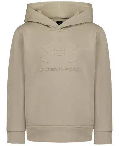 Under Armour Kids' Boys' 2t-7 Long-sleeve Hoodie In Neutral