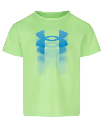 Under Armour Kids' Boys' 2t-7 Tech Faded Logo Short-sleeve T-shirt In Green