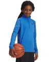 Under Armour Big Boys Tech Zip Jacket In Blue