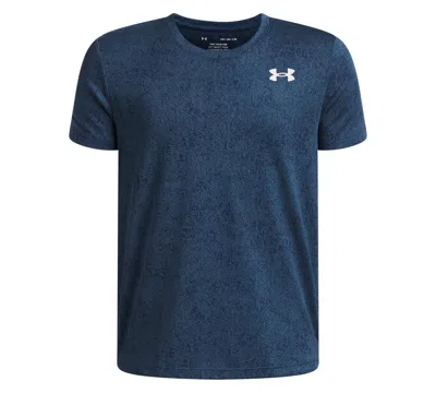 Under Armour Kids' Boys' 7-20 Pixelate Tech Short-sleeve T-shirt In Blue
