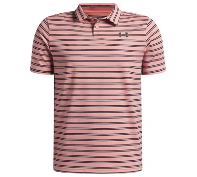 Under Armour Kids' Boys' 8-18 Matchplay Stripe Polo Shirt In Multi