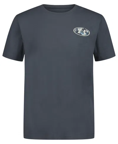 Under Armour Kids' Boys' 8-20 Crewneck Graphic T-shirt In Gray