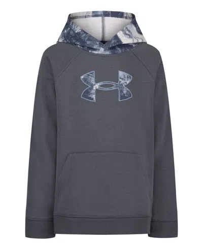 Under Armour Kids' Boys' 8-20 Logo Fleece Hoodie In Blue