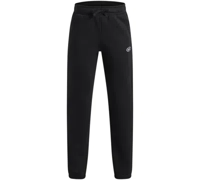 Under Armour Kids' Boys' 8-20 Rival Fleece Joggers In Black