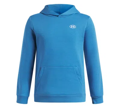 Under Armour Kids' Boys' 8-20 Rival Fleece Long-sleeve Hoodie In Blue