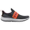 Under Armour Boys  Surge 3 Slip In Pitch Gray/orange Blaze/galaxy Purple