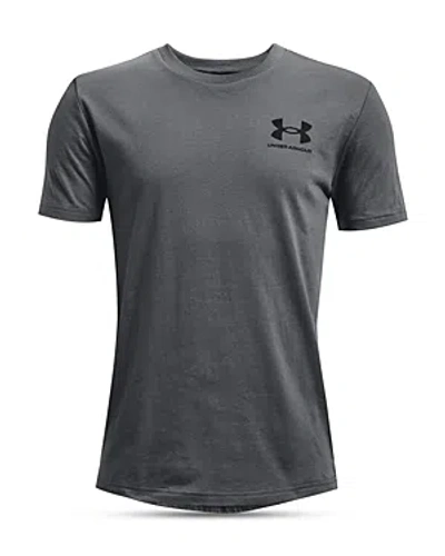 Under Armour Boys' Sportstyle Logo Graphic Tee - Big Kid In Pitch Gray