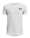 Under Armour Boys' Sportstyle Logo Graphic Tee - Big Kid In White