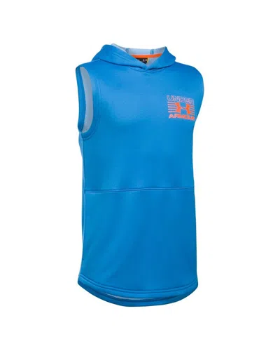 Under Armour Boys' Train To Game Sleeveless Hoodie In Blue
