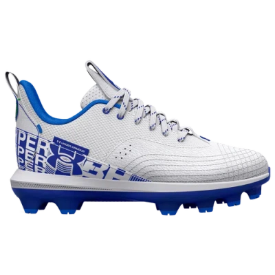 Under Armour Kids' Boys  Harper 7 Low Tpu In Royal/white/royal